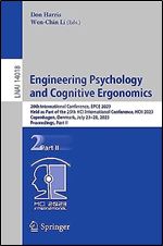 Engineering Psychology and Cognitive Ergonomics: 20th International Conference, EPCE 2023, Held as Part of the 25th HCI International Conference, HCII ... II (Lecture Notes in Computer Science, 14018)