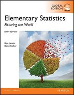 Elementary Statistics: Picturing the World, Global Edition Ed 6