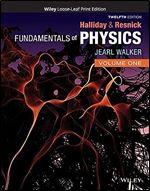 Fundamentals of Physics, Volume 1 Ed 12