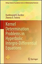 Kernel Determination Problems in Hyperbolic Integro-Differential Equations (Infosys Science Foundation Series)