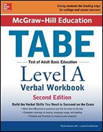 McGraw-Hill Education Tabe Level a Verbal Workbook, Second Edition Ed 2