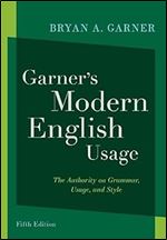 Garner's Modern English Usage Ed 5