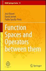 Function Spaces and Operators between them (RSME Springer Series, 11)
