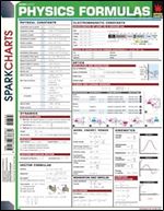 Physics Formulas (SparkCharts) (Sparknotes Sparkcharts)