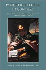 Exploring the Literary Contexts of Patristic Biblical Exegesis (Studies In Early Christianity)