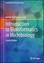 Introduction to Bioinformatics in Microbiology (Learning Materials in Biosciences) Ed 2