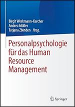 Personalpsychologie f r das Human Resource Management (German Edition)
