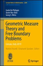 Geometric Measure Theory and Free Boundary Problems: Cetraro, Italy 2019 (Lecture Notes in Mathematics)