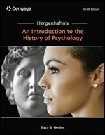 Hergenhahn's An Introduction to the History of Psychology, 9th Edition