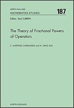 The Theory of Fractional Powers of Operators