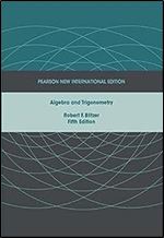 Algebra and Trigonometry: Pearson New International Edition Ed 5