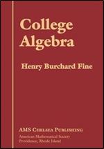 College Algebra (Ams Chelsea Publishing)