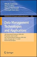 Data Management Technologies and Applications (Communications in Computer and Information Science)
