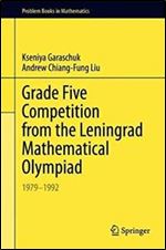 Grade Five Competition from the Leningrad Mathematical Olympiad: 1979-1992