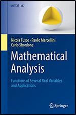 Mathematical Analysis: Functions of Several Real Variables and Applications (UNITEXT, 137)