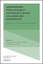 Underserved Populations at Historically Black Colleges and Universities: The Pathway to Diversity, Equity, and Inclusion (Diversity in Higher Education, 21)