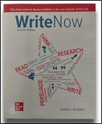 Write Now 4Th Edition, Karin L. Russell (ISE) Ed 4