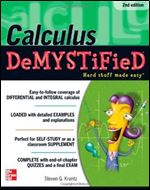 Calculus DeMYSTiFieD, Second Edition
