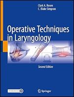 Operative Techniques in Laryngology Ed 2