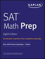SAT Math Prep: Over 400 Practice Questions + Online, 8th Edition