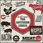 The Southern States: Real Southern Recipes from America's Down-South