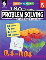180 Days of Problem Solving for Fifth Grade Build Math Fluency with this 5th Grade Math Workbook (180 Days of Practice)