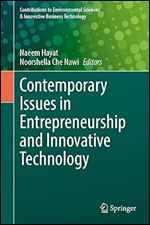 Contemporary Issues in Entrepreneurship and Innovative Technology (Contributions to Environmental Sciences & Innovative Business Technology)