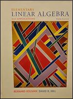 Elementary Linear Algebra with Applications ,9th Edition