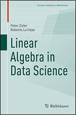Linear Algebra in Data Science (Compact Textbooks in Mathematics)