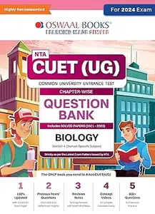 Oswaal NTA CUET (UG) Question Bank Chapterwise & Topicwise Biology For 2024 Exam