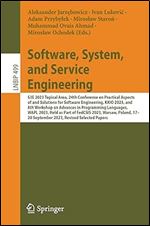 Software, System, and Service Engineering (Lecture Notes in Business Information Processing)