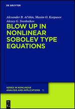 Blow-up in Nonlinear Sobolev Type Equations (de Gruyter Series In Nonlinear Analysis And Applications)