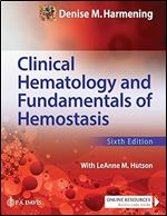 Clinical Hematology and Fundamentals of Hemostasis