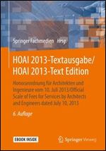 HOAI 2013-Textausgabe/HOAI 2013-Text Edition [German]