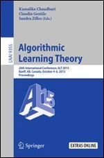 Algorithmic Learning Theory.