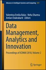 Data Management, Analytics and Innovation: Proceedings of ICDMAI 2018, Volume 2