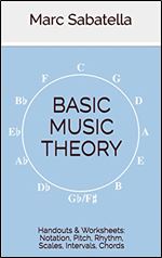 Basic Music Theory: Handouts & Worksheets: Notation, Pitch, Rhythm, Scales, Intervals, Chords