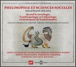 Philosophie et sciences sociales [Audiobook]