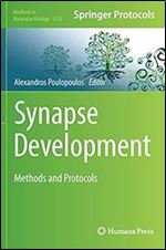 Synapse Development: Methods and Protocols