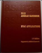 2015 ASHRAE Handbook HVAC Applications Heating, Ventilating, and Air-Conditioning Applications (I-P) - (includes CD in I-P a
