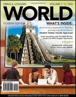 WORLD, Volume 1 (with Review Cards and History CourseMate with eBook, Wadsworth World History Resource Center 2-Semester Printed Access Card) (Available Titles Coursemate)