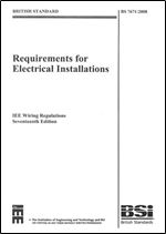 Requirements for Electrical Installations: IEE Wiring Regulations Sixteenth Edition BS 7671:2001 Incorporating Amendments No 1