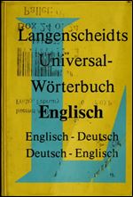 Langenscheidts Universal-Worterbuch Englisch (35th Edition) [German]