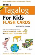 Tuttle More Tagalog for Kids Flash Cards Kit