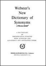 Webster's new dictionary of synonyms