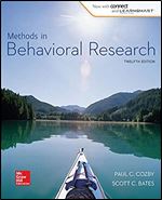 Methods in Behavioral Research (B&B Psychology) Standalone Book Ed 12