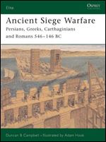 Ancient Siege Warfare: Persians, Greeks, Carthaginians and Romans 546146 BC (Elite)