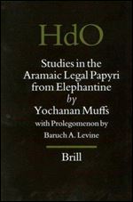 Studies in the Aramaic Legal Papyri from Elephantine (Handbook of Oriental Studies/Handbuch Der Orientalistik)