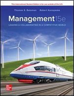 ISE Management: Leading & Collaborating in a Competitive World Ed 15