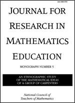 An Ethnographic Study of the Mathematical Ideas of a Group of Carpenters (Journal for Research in Mathematics Education Monograph)